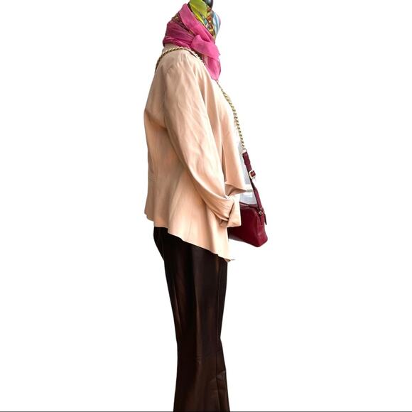 ANGEL SANCHEZ Leather pants black size see comm - Picture 9 of 13